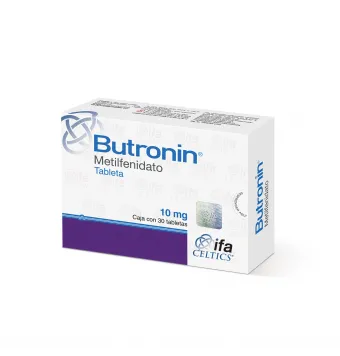 BUTRONIN 10 MG CON 30 TABLETAS