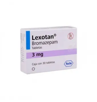LEXOTAN 3 MG CON 30 TABLETAS