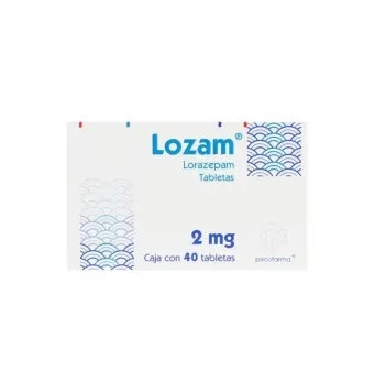 LOZAM 2 MG 40 TABLETAS