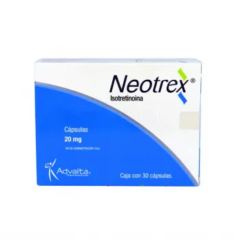 NEOTREX 20 MG 30 CAPSULAS
