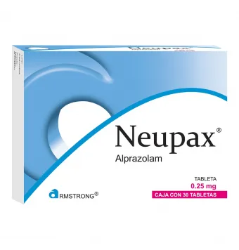 NEUPAX 0.25 MG 30 TABLETAS