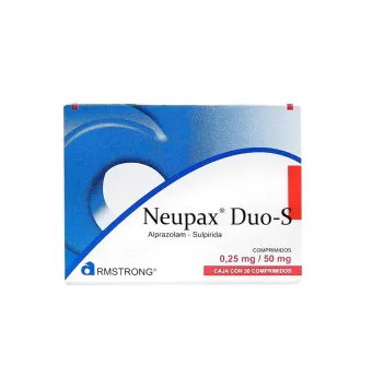 NEUPAX DUO-S 0.25MG/50 MG 30 TABLETAS