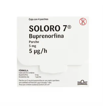 SOLORO 7 5 MG 4 PARCHES