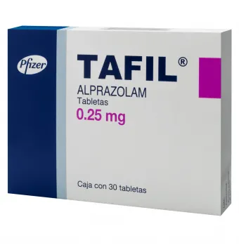 TAFIL 0.25 MG 30 TABLETAS