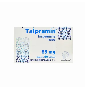 TALPRAMIN 25 MG 20 TABLETAS