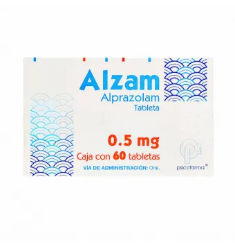 ALZAM 0.5 MG 60 TABLETAS