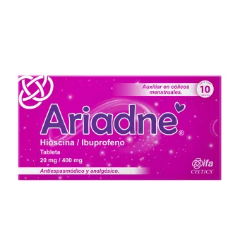 Ariadne Hioscina/Ibuprofeno 10 Tab | Buen Precio
