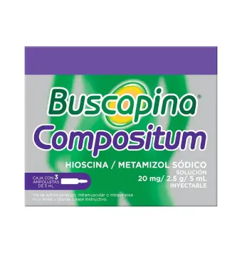 Buscapina Compositum ampolleta | Alivio de Cólicos