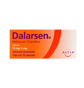 Dalarsen 15 mg / 2 mg Lp Con 10 Caps | Buen Precio