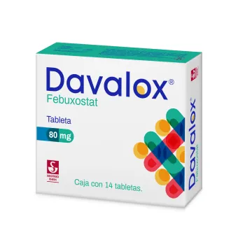Davalox 80 mg Con 14 Tab | Buen Precio en Farmacia Gloria