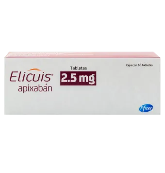 Elicuis 2.5 mg Tab 60 | Buen Precio en Farmacia Gloria