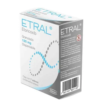 Etral 120 mg Con 7 Sobres Granulados Disper | Buen Precio