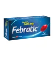 Febratic 600 mg Con 10 Caps | Buen Precio en Farmacia Gloria