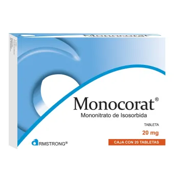 Monocorat Tabletas 20 mg Con 20 | Buen Precio