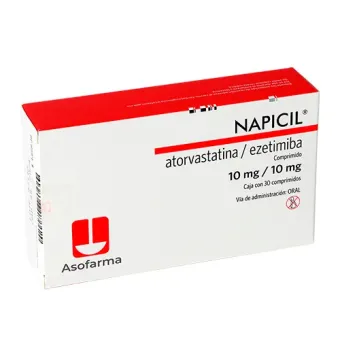 Napicil 10 mg/10 mg 30Comp | Buen Precio en Farmacia Gloria
