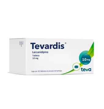 Tevardis 10 mg 30 Tabs | Buen Precio en Farmacia Gloria