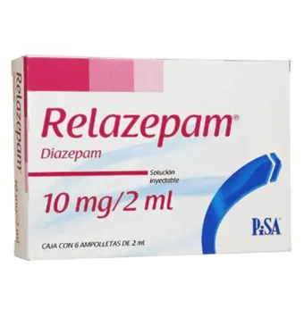 Relazepan 10 mg Sol Iny Amp 6*2 ml C-Ll | Buen Precio
