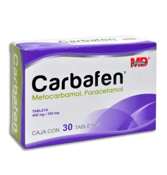 Carbafen 350/400 mg Tab 30 | Buen Precio en Farmacia Gloria