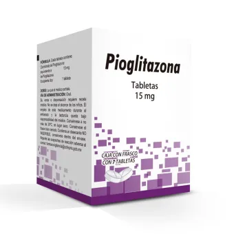 Pioglitazona 15 Mf Tab 7 Ultra | Buen Precio