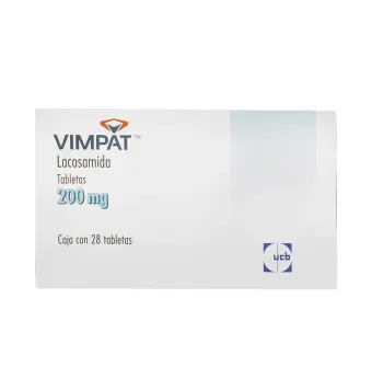 Vimpat 200 mg, 28 tabletas | Control de Crisis Epilépticas