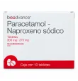 Paracetamol/Naproxeno Sódico 300/275 Mg 10 Tabletas | Precios Bajos