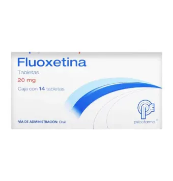 Fluoxetina 20 mg 14 Tabletas Psicofarma | Buen Precio