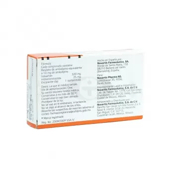 EXFORGE HCT 10MG/320MG/25MG CON 28 COMPRIMIDOS (1)