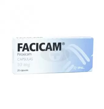 FACICAM 10 MG CON 20 CÁPSULAS