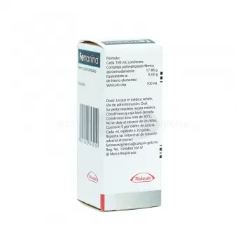 FERRANINA 50MG/ML SOLUCIÓN GOTAS CON 20 ML (1)
