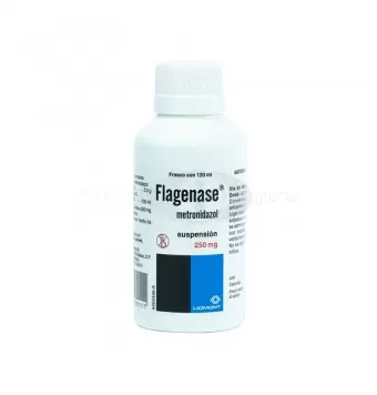 FLAGENASE 250 MG SUSPENSIÓN CON 120 ML