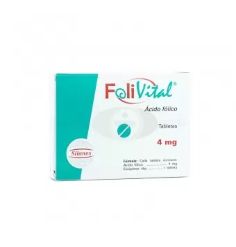 FOLIVITAL 4 MG CAJA CON 90 TABLETAS (1)