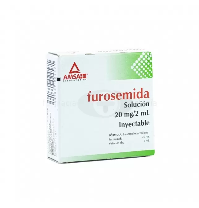 furosemida 20 mg precio