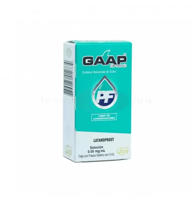 GAAP Ofteno (Latanoprost) 0.05 MG / ML Con 3 ML Solución Gotas