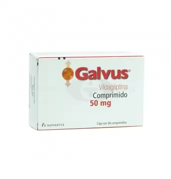 GALVUS 50 MG CON 56 COMPRIMIDOS