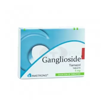 GANGLIOSIDE 5 MG CON 20 TABLETAS