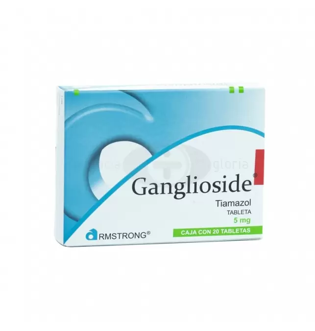 GANGLIOSIDE 5 MG CON 20 TABLETAS