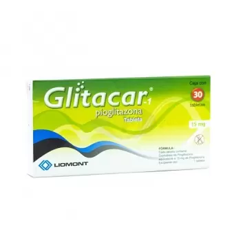 GLITACAR 15 MG CON 30 TABLETAS (1)