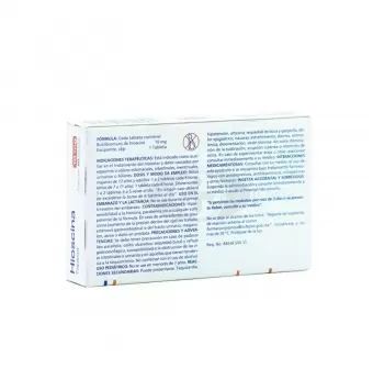 HIOSCINA 10 MG CON 10 TABLETAS (1)