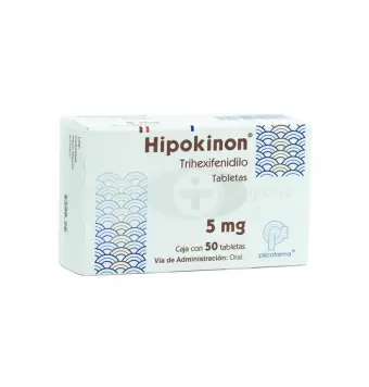 HIPOKINON 5 MG CON 50 TABLETAS