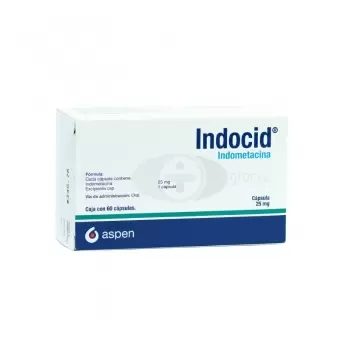 INDOCID 25 MG CON 60 CÁPSULAS (1)