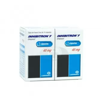 INHIBITRON F 40 MG CAJA DUAL CON 15 CÁPSULAS C/U