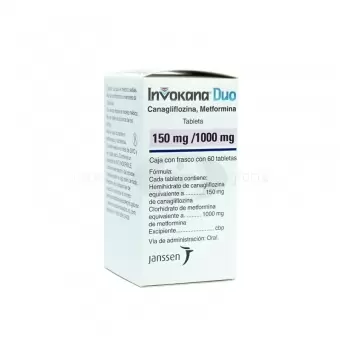 INVOKANA DUO 150MG/1000MG CON 60 TABLETAS (1)