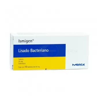 ISMIGEN 50 MG CON 10 TABLETAS SUBLINGUALES
