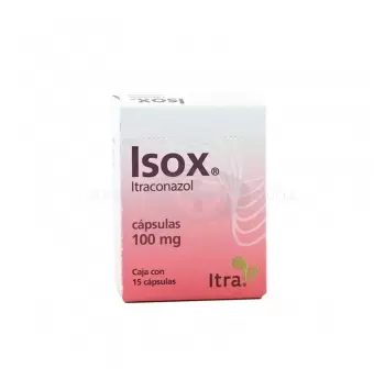 ISOX 15D 100 MG CON 15 CÁPSULAS