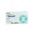 JANUMET 50MG/850MG CON 28 COMPRIMIDOS