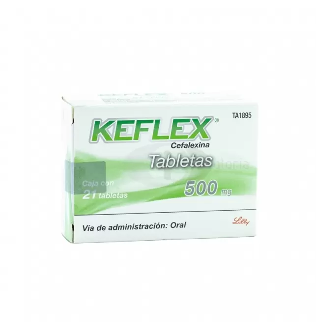 KEFLEX 500 MG CON 21 TABLETAS