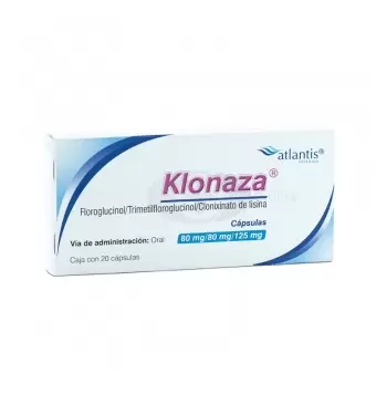 KLONAZA CON 20 CÁPSULAS