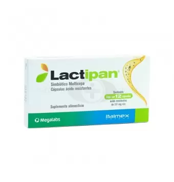 LACTIPAN CON 12 CÁPSULAS