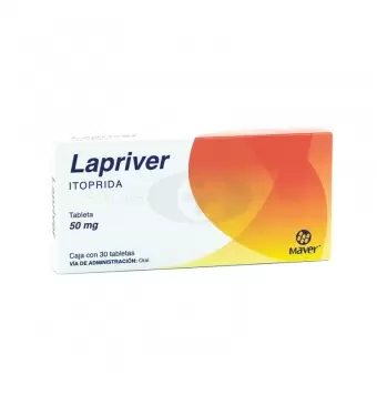 LAPRIVER 50 MG CON 30 TABLETAS