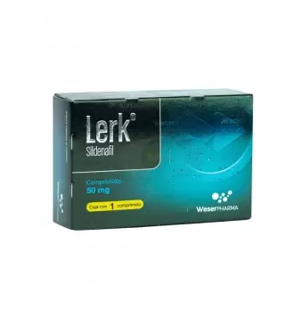 LERK 50 MG CON 1 COMPRIMIDO